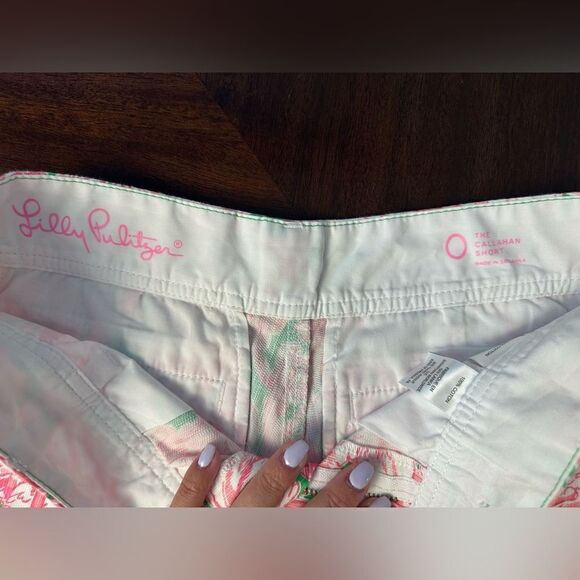 Lilly Pulitzer The CALLAHAN SHORTS - Size 0 - Like New - Picture 8 of 13